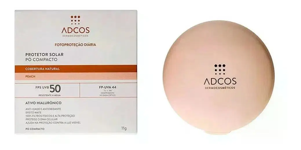 Adcos Protetor Solar Pó Compacto FPS 50