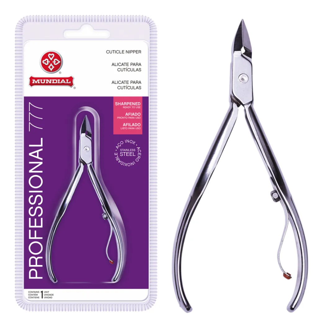 Alicate Cutícula Pro-Inox Mundial 777