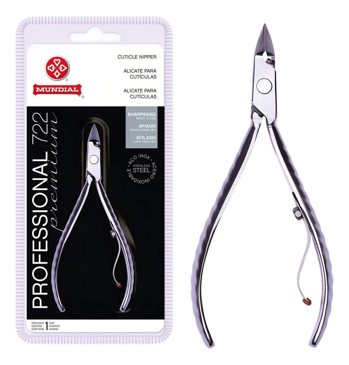 Alicate De Cutícula Professional 722 Mundial