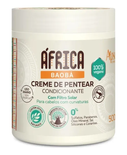 Ápice Creme de Pentear África Baobá