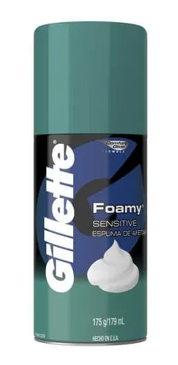 Espuma de Barbear Gillette Foamy Sensitive