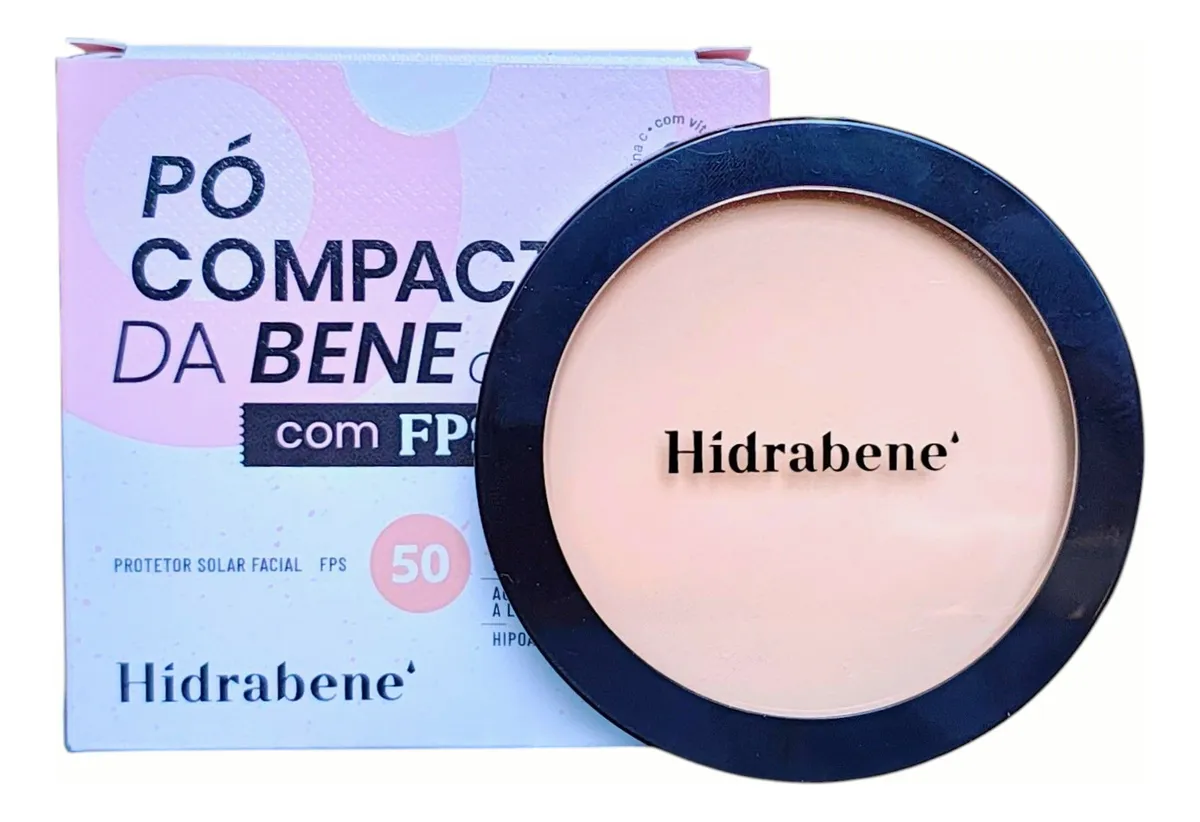 Hidrabene Protetor Solar Pó Compacto FPS 50