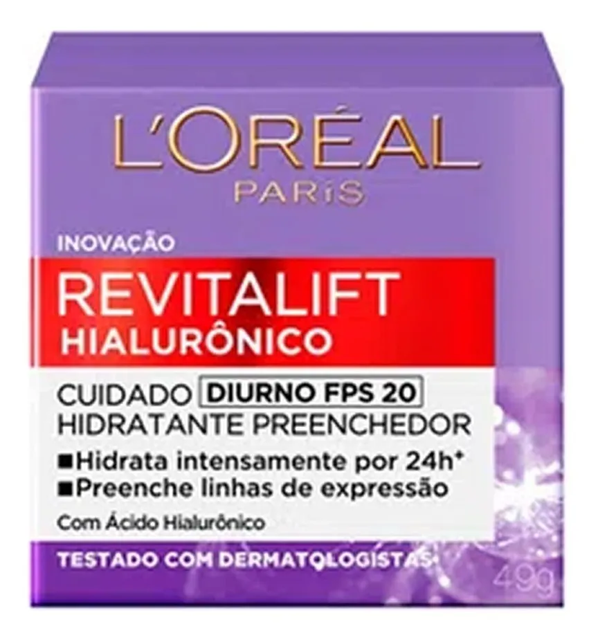 L'Oréal Paris Revitalift Hialurônico Diurno FPS 20