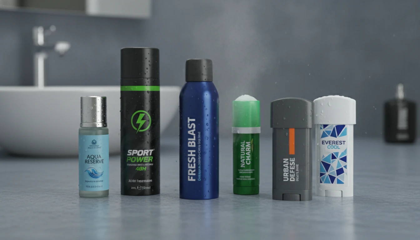 Capa do guia comparativo: Melhor Desodorante Masculino