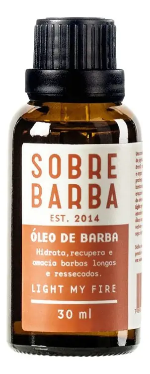 Óleo de Barba Sobrebarba Light My Fire