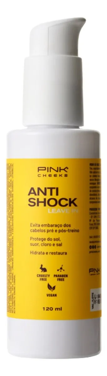 Pink Cheeks Leave-In Anti Shock Pré Treino