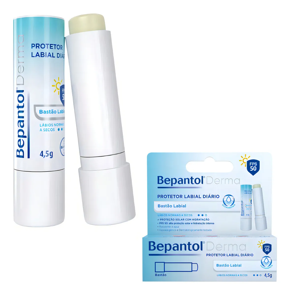 Protetor Labial Bepantol Derma FPS 50