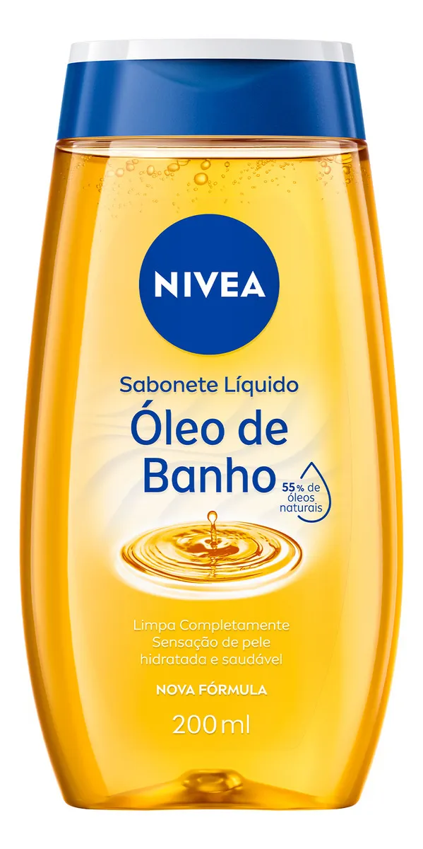 Sabonete Líquido Óleo de Banho Nivea