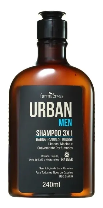 Shampoo Farmaervas Urban Men